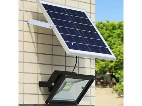Luce LED quadrata solare integrata
